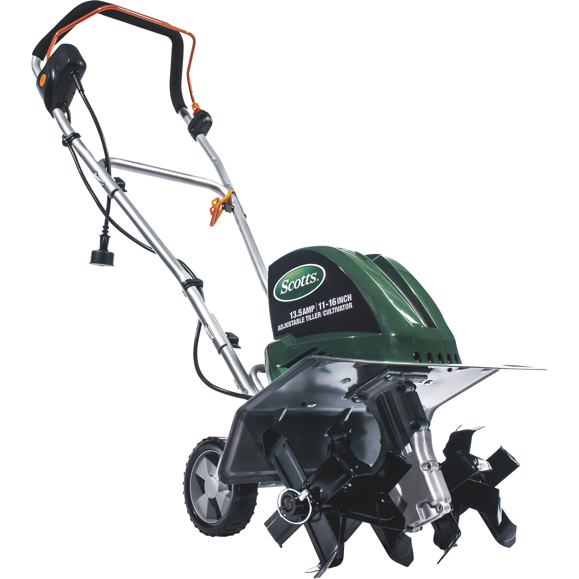 Scotts Corded Electric Tiller/Cultivator, 16in.W, 13.5 Amp, Model# TC70135SS